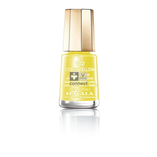 Mavala Vernis à Ongles Mini Techni Colors Cyber Yellow