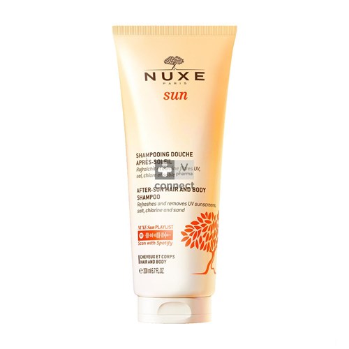 Nuxe After Sun Hair&body Shampoo Tube 200ml