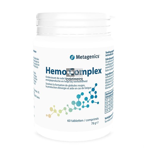 Metagenics Hemocomplex 60 Comprimés