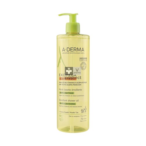 Aderma Exomega Control Emolierende Wasolie 750ml