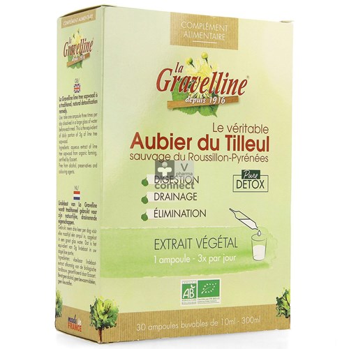 La Gravelline Aubier de Tilleul du Roussillon 30 Ampoules