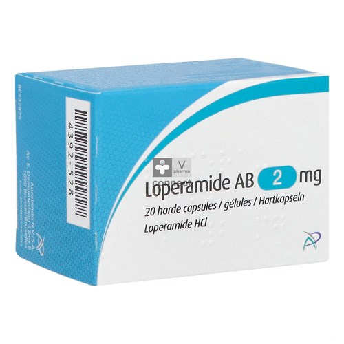 Loperamide AB  20 gélules X 2 Mg