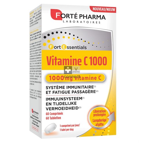 Vitamine C 1000 Forte Pharma Tabl 60