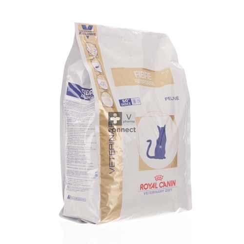 Vdiet Gastro Intestinal Fiber Resp Feline 4kg