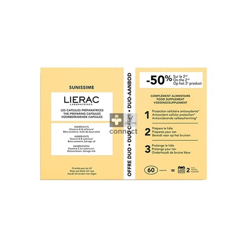 Lierac Sunissime 2 X 30 Capsules Preparatrices