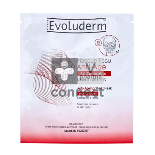 Evoluderm Masque Tissu Anti-Age au Collagène