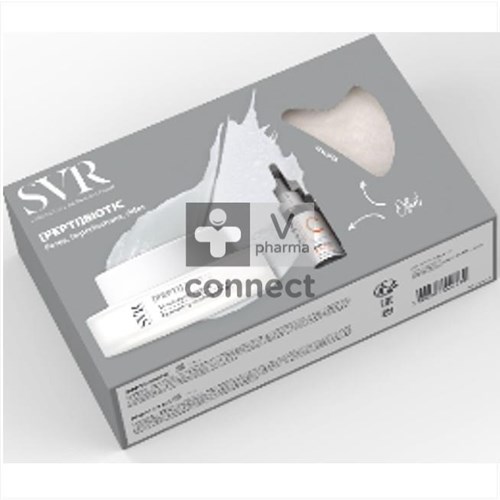 SVR Set Peptibiotic 50 ml + Ampoule C 10 ml + Guasha