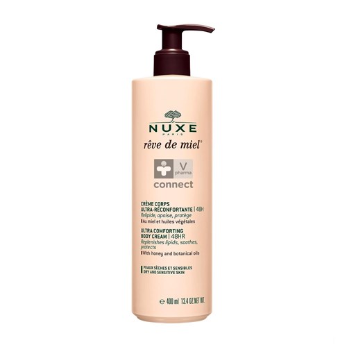 Nuxe Rêve De Miel Crème Corps Ultra Réconfortante 48H 400 ml