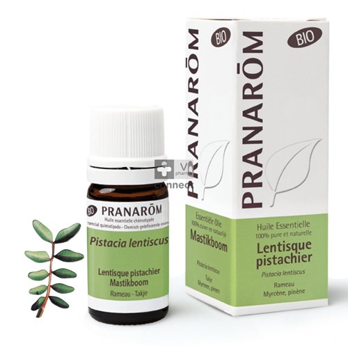 Pranarom Lentisque Pistachier Huile Essentielle Bio 5 ml