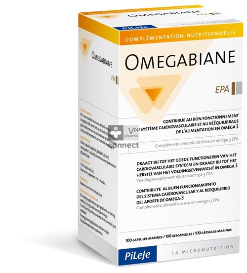 Pileje Omegabiane Epa 80 Capsules