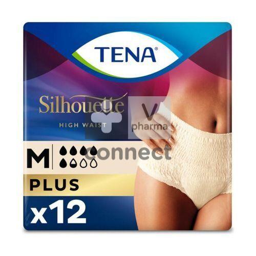 Tena Silhouette Plus Creme High Waist M 12 Pièces