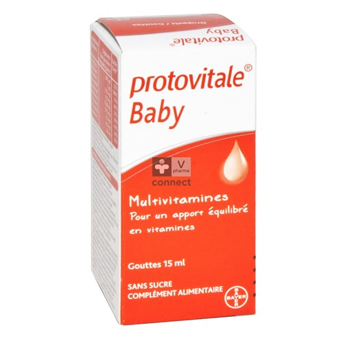 Protovitale Baby Druppels 1x15ml Verv.2969939