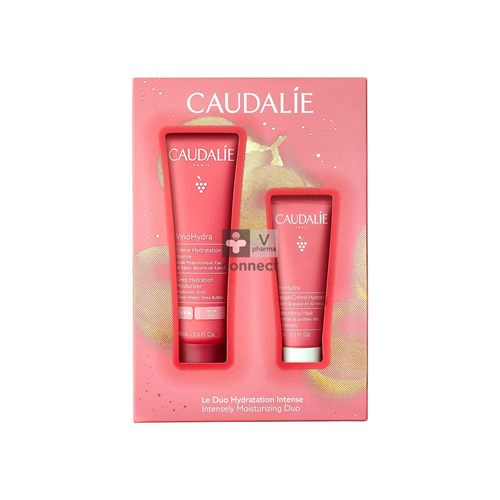 Caudalie Coffret Vinohydra Duo Hydratation Intense