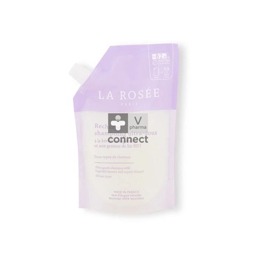 La Rosee Ultrazachte Sh Plant. Lijnz. Navul. 400ml