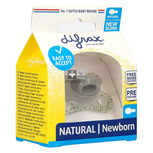 Difrax Fopspeen Natural Newborn