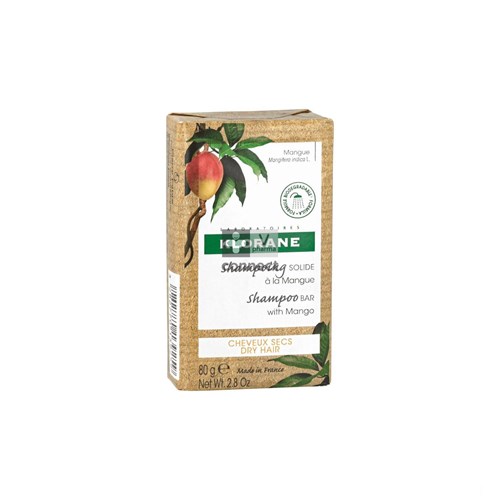 Klorane Shampooing Solide Mangue 80 g