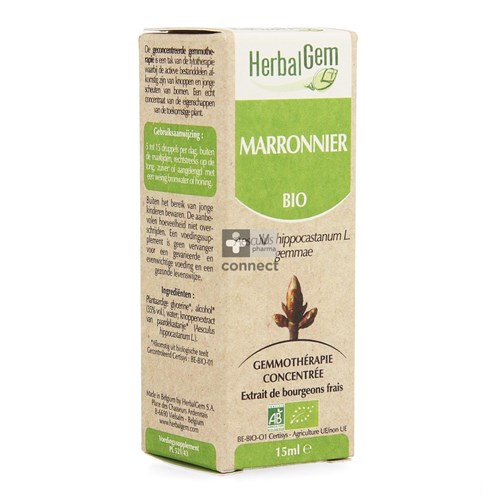 Herbalgem Paardekastanje Maceraat 15ml