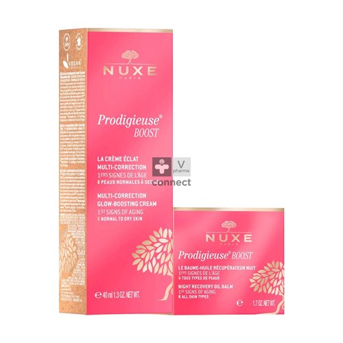 Nuxe Prodigieux Boost Duo Cr Ps 40ml+ Nachtcr 15ml