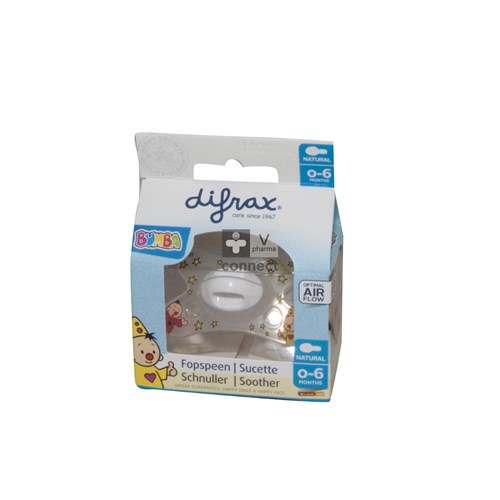 Difrax Fopspeen Natural 0-6m Bumba