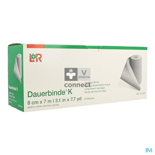 Dauerbinde K 8cm X 7m 1 105905