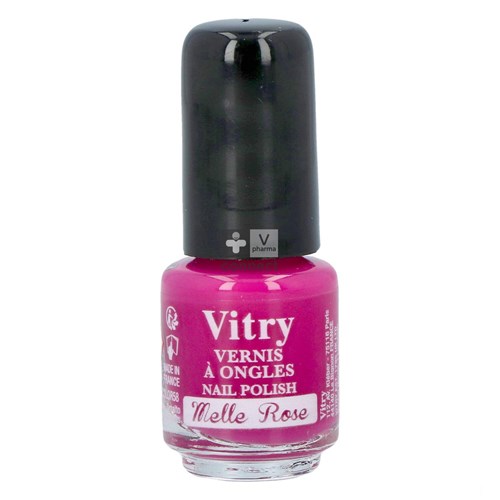 Vitry Vernis à Ongles Melle Rose 4 ml