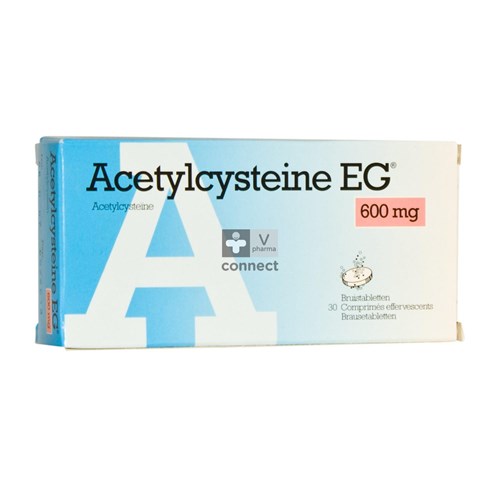 Acetylcysteine Eg 600mg Bruistabl 30x600mg