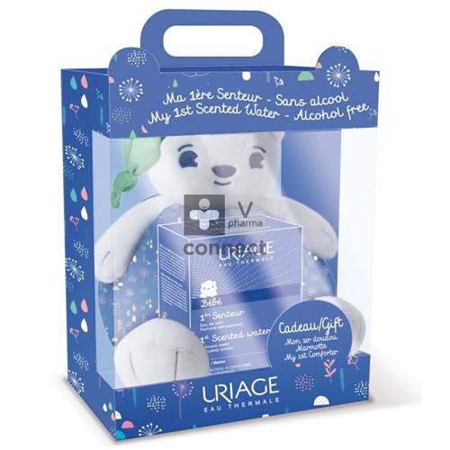 Uriage Bébé Coffret Ma Première Eau De Soin Parfumée + Doudou