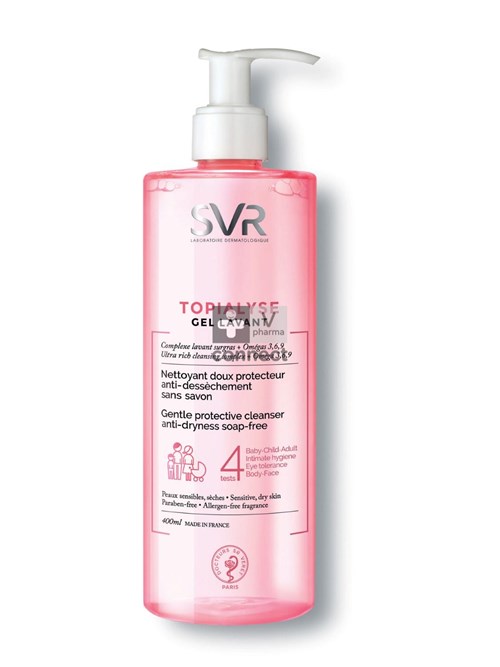 SVR Topialyse Gel Lavant 400 ml