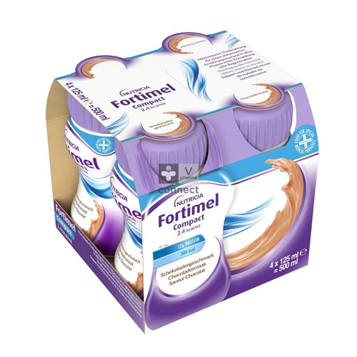 Fortimel Compact  Chocolat  4X125ml