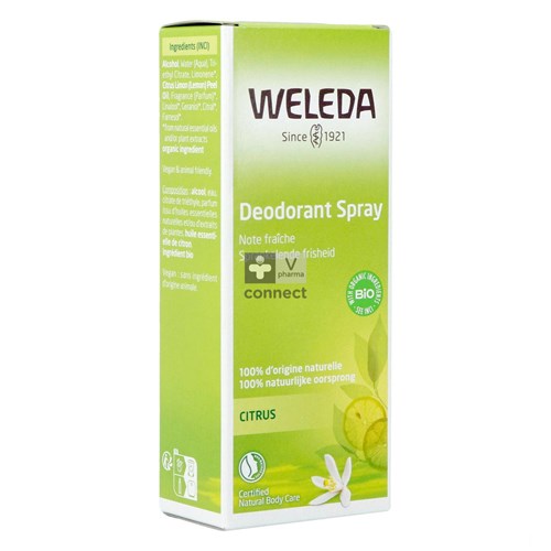 Weleda Citrus Deodorant Spray 100ml