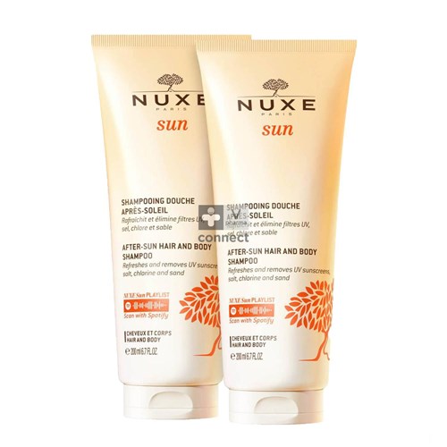 Nuxe Duo Sun Shampooing Douche Aftersun 2x200ml