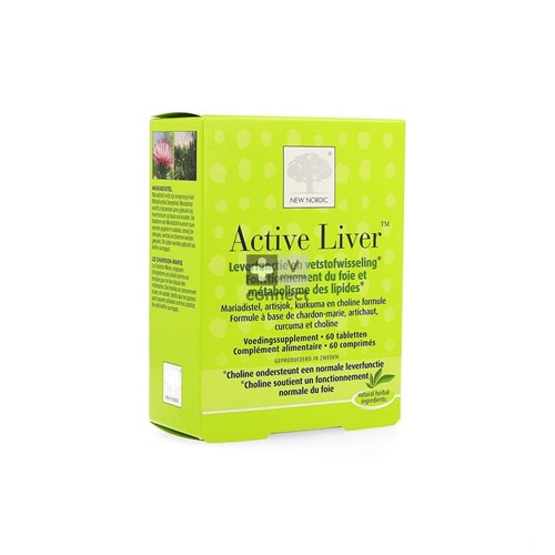 New Nordic Active Liver Tabl 60