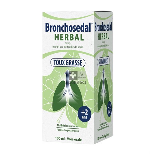 Bronchosedal Herbal Siroop Suikervrij 100ml