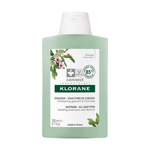 Klorane Shampooing Gainant Amande 200ml