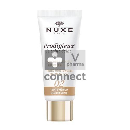 Nuxe Prodigieux Bb Creme Medium Getinte 02 30ml