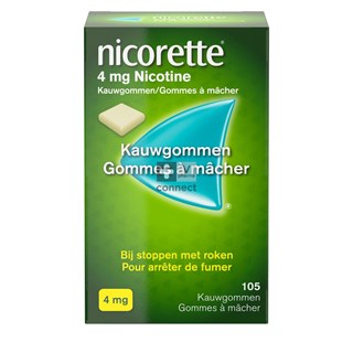 NICORETTE GOMME A MACHER 105 X 2 MG : Gommes à mâcher