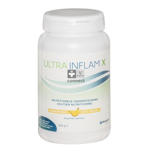 Metagenics Ultra Inflam X Banane 14 Portions (650 g)