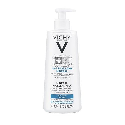 Vichy Purete Thermale Lotion Micellaire Peaux Sensibles 400 Ml