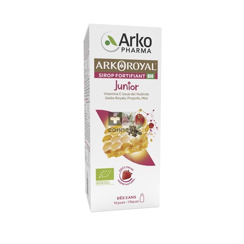 Arkoroyal Sirop Fortifiant Junior Bio 140 Ml