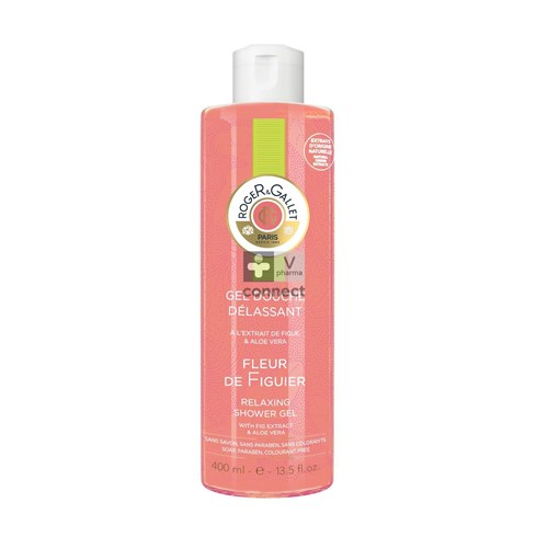 Roger & Gallet Fleur de Figuier Gel Douche Délassant 400 ml