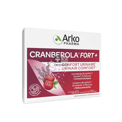 Arko Cranberola Fort 10  Sachets + 5 Sticks