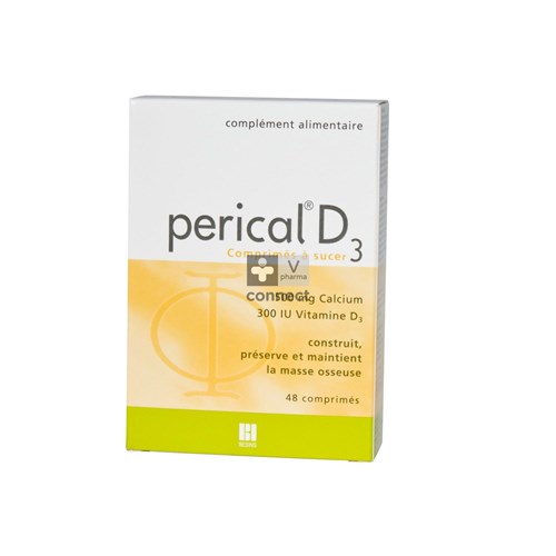 Perical D3 Blister Zuigtabletten 48