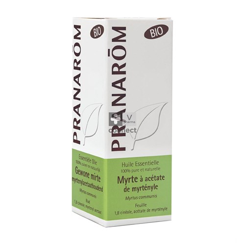 Pranarom Myrte à Acetate de Myrtényle Huile Essentielle Bio 10 ml