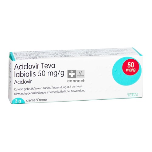 Aciclovir Teva Labialis Crème 3 g