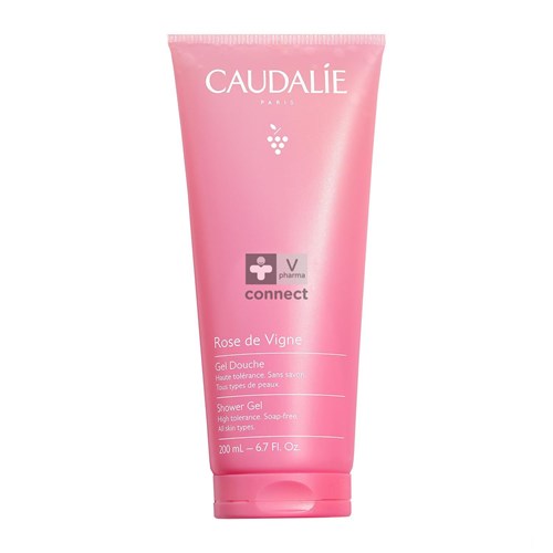 Caudalie Lichaam Douche Gel Rose Vigne 200ml Nf