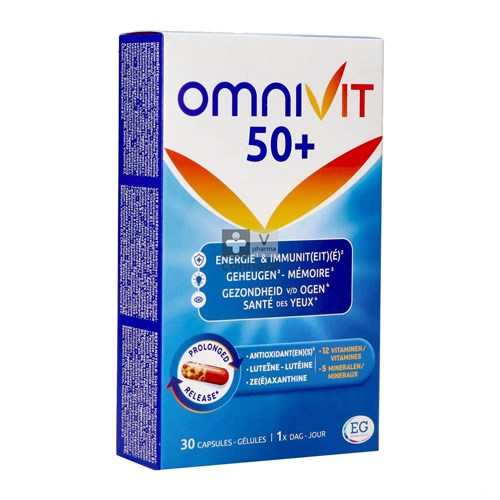 Omnivit 50+ Caps 30