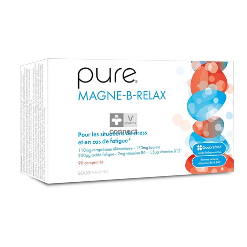 Pure Magne B-Relax 90 Comprimés