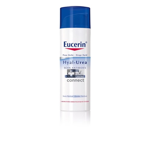 Eucerin Droge Huid Hyal Urea Cr A/rimpel Nacht50ml