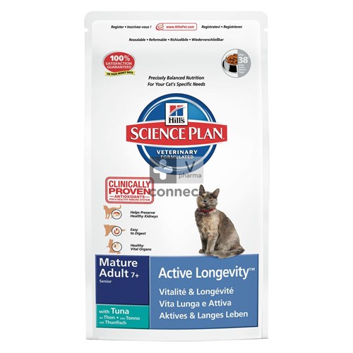 Hills Sc.plan Feline Mature Ad Tuna 2kg 8770u