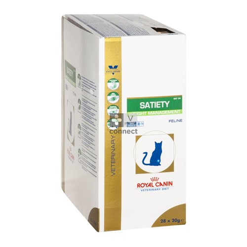 Vdiet Satiety Support Feline 28x20g